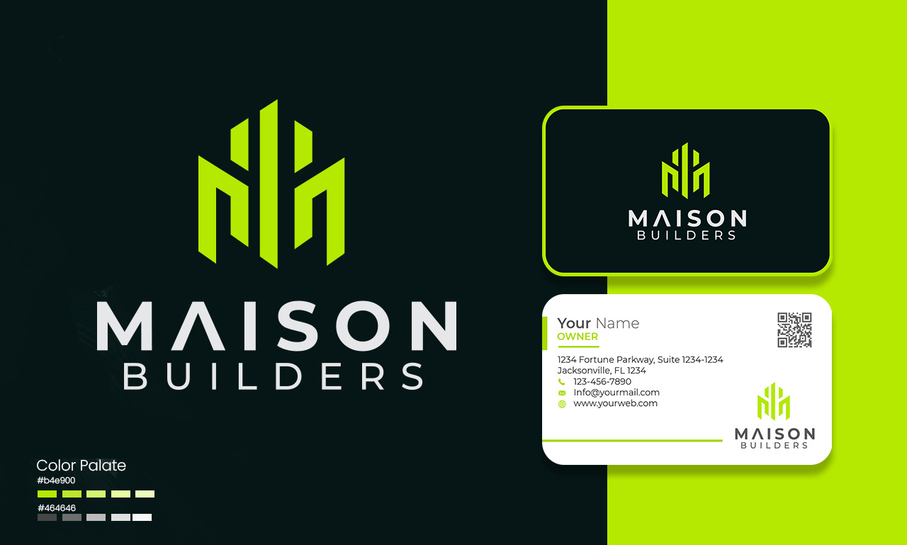 Example of Logo Design And Business Card Design